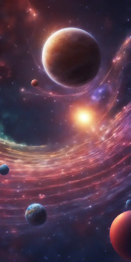 Cosmic Christmas Christmas wallpaper